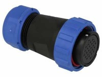 SPP2910-26GW Gniazdo 26 pin na kabel (13-16mm) okrągły, zakręcany, wodoodporny - gwint wewnętrzny (5A)