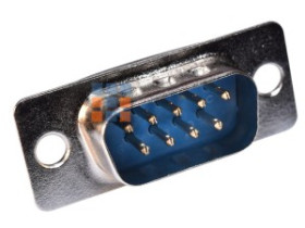 Wtyk DB9 D-SUB DB-9 com RS232 do lutowania