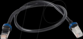 MX-OPT-CBL-LAN-1 Patch cable, MOBOTIX seal ring, 1 m