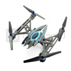 Dron quadrocopter OverMax X-Bee drone 7.2 2.4GHz z gimbalem i kamerą HD - 65cm + dodatkowy akumulator + ekran