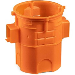 Puszka instalacyjna p/t 60 łączona, ekstra-głeboka S60GF pomarańczowa | 33008008 Simet