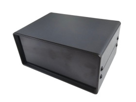 OBUD. METAL. CZARNA/ANTRACYT 150X105X70M