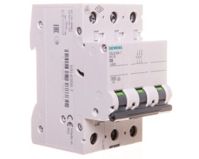 Wyłącznik nadprądowy 3P C 8A 6kA AC 5SL6308-7