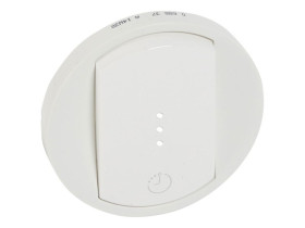 CELIANE Plakietka wyłącznika czasowego biała 068037 LEGRAND