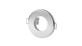 Led Line Oprawa Sufitowa Wodoodporna Okrągła Chrom