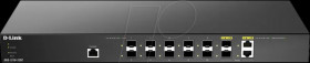 DXS-1210-12SC/E Switch, 12-port, RJ45/SFP+, SFP