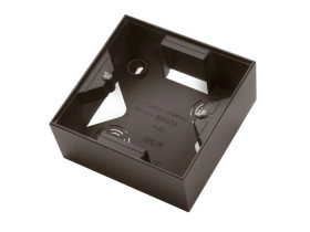 SONATA Puszka naścienna do serii pojedynczej czekoladowy metalik PNP-1R/40 OSPEL