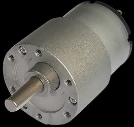 Gearmotor 68 mm, 1:86, 12 V DC