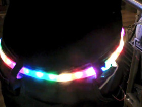 Adafruit Digital programmable LED belt kit