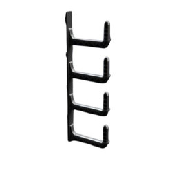 Organizator kabli, Prowadnica grzebieniowa do kabli, do użytku z: VX IT, materiał: Plastik