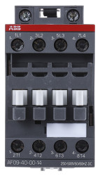 Stycznik 250 → 500 V ac/dc ABB styki: 4 4 kW 25 A 4NO Śruba 1SBL137201R1400 AF09-40-00-14