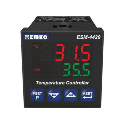 Emko ESM-4420.2.20.0.1 PID Temp Controller -200 to 1700&#xB0;C 5A Relay