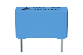 Kondensator foliowy 2.2μF 40 V ac, 63 V dc EPCOS Poliester rozstaw: 15mm THT ±10