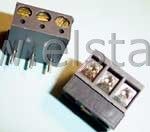 Złącze do druku; 3 piny ( R= 5 ) h= 12