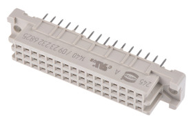 Złącze DIN 41612 32 -pinowe 3 -rzędowe raster: 2.54mm Żeński 09232326825