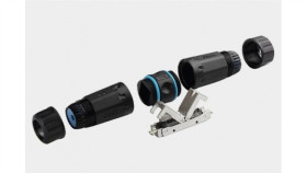 Mufa Hermetyczna Łącznik Beznarzędziowy Moduł Do Łączenia Kabli Stp Kat.6...