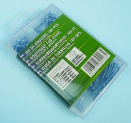 ZESTAW ŚRUB,NAKRĘTEK 180szt