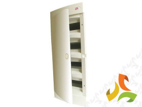 Rozdzielnica natynkowa 48 modułowa 4x12M drzwi pełne IP40 ECT48PO-s 001101023 ETI