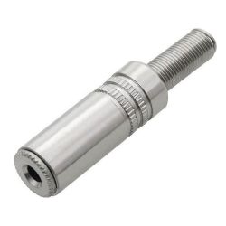 GNIAZDO JACK 3,5 STEREO NA KABEL METAL