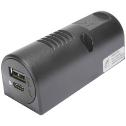 ProCar 67343000 Surface-mounted USB-C/A socket 12/24V DC Automotive Connectors