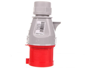 Wtyczka izolacyjna przenośna 32A 400V 5P IP44 /zaciski gwintowe/ 107