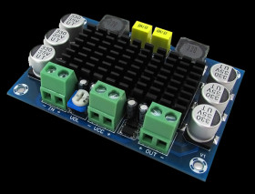 Opencircuit TPA3116 D2 Mono Channel audio amplifier board 100W