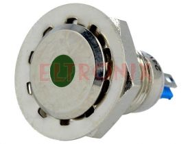 KONTROLKA LED 24V SW-GQFDG24 METALOWA 12MM IP67 CE ROHS