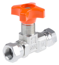 Zawór odcinający Ø 1/4 cala Żeński G RS PRO