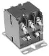 Contactor, 3 pole, 25 A, 24 VAC, 3 Form X, coil 24 VAC, screw connection, 9-1611015-6