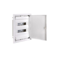 IP40 Rozdzielnica modułowa 2x12 GOLD MP podtynkowa (drzwi metalowe) PE+N