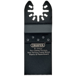 Draper 70466 Oscillating Multi-Tool Plunge Cutting Blade, 34x90mm 18tpi Bi-metal