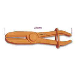 Szczypce zaciskowe do węży Szczypce do zaciskania węża BETA długość całkowita: 220 mm Plastik Nie