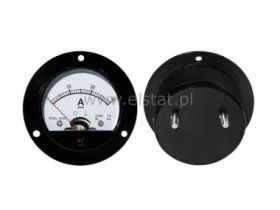 Miernik analogowy amperomierz 30A okrągły