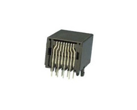 Złącze RJ45 Żeński Złącze RJ45 Przewlekany Amphenol Communications Solutions, 90° 8-żyłowe