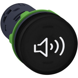 Schneider Electric XB5KSB Buzzer 80dB 12V-24V Black 1pc(s)