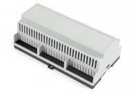 PC DIN rail enclosure, (L x W x H) 90 x 158 x 58 mm, gray, IP20, 1597DIN9GY