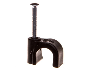 Uchwyt do kabli ISO 8mm z gwoździem 2x25mm 2008 25 SW 2232170 /100szt./