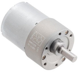 Pololu 10:1 Metal Gearmotor 37Dx50L mm 12V (Helical Pinion)