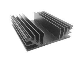 Radiator 75 x 88 x 25mm 1.9°C/W Uniwersalny Prostokątny Alu