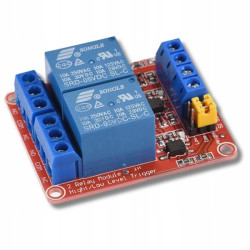 Moduł przekaźnika 2-kanałowego z optoizolacją 5V 10A L/H Arduino