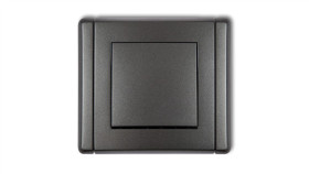 Flexi Przycisk Jednobiegunowy Grafitowy 11Fwp-4.1
