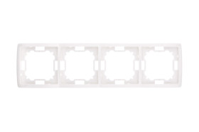 Simon Basic Standard Ramka poczwórna uniwersalna biała BMR4/11