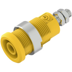 Electro PJP 3265-C-CD1-J Safety Jack Socket Yellow 1pc