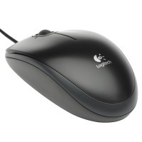 ATN-MYSZ6USB-B Przewodowa mysz optyczna podłączana pod port USB (czarna) Logitech