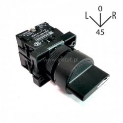 Przełącznik piórowy stabilny [ 1-0-2 ] ( NO + NO )