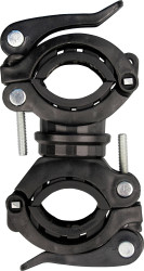 XCell 149884 Uchwyt EEK A (A - G) Oprawy o średnicy trzonka od 18 do 38 mm czarny