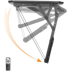 SpeaKa Professional SP-5756712 Motorized TV Ceiling Mount 23-55" Tiltable Black