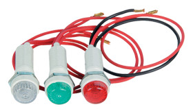 Kontrolka 210 → 230V ac Zielony WEG Montaż panelowy