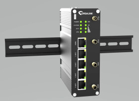 Przemysłowy router/modem gprs/gsm 4G Dual SIM,Ethernet x 5, WiFi, RS232/485x1, DI x 1, DO x 1, UR35-L00E-W