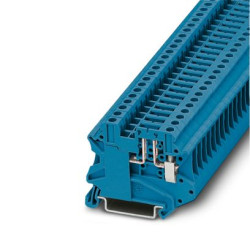 Blok zaciskowy z rozłączaniem Phoenix Contact 1291259 poziomy: 1 UT 4-TG-EX BU Niebieski raster: 6.2 mm 50V 4mm² Śruba